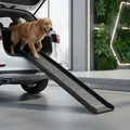 Produktbild: Hunderampe klappbar max 90KG Teleskop Einstiegshilfe Hundetreppe Tiertreppe
