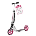 Produktbild: HUDORA BigWheel 205 Scooter - Stabiler Aluminium-Roller - Höhenjustierbarer & zusammenklappbarer Cityroller mit Ständer - Sportlicher Kinder- & Erwachsenenroller für bis zu 100kg