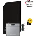 Produktbild: Balkonkraftwerk Balkonkraftwerk Balkonstrom Balkonkraftwerk 2000W Solaranlage mit Speicher | Balkonhalterung | 2x Solarmodul  | Zendure SolarFlow 2400 Pro - 0 % MwSt. (gem. § 12 Abs. 3 UStG)
