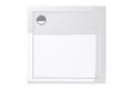 Produktbild: doporro Duschwanne Duschtasse flach aus Acryl DIN-Anschlüsse Faro1, Quadratusch ohne Ablaufgarnitur