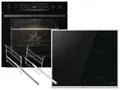 Produktbild: Gorenje Red Pepper Set SIB Einbauherd BCSI6737E06BG + Induktionskochfeld GI6400BX
