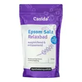 Produktbild: Epsom Salz Relaxbad mit natürlichem Lavendelöl/Lavendel - Magnesiumsulfat zum Baden - 1000 g - Ideal für Voll- und Fußbäder - Ideal bei Stress - Original Epsom Salz aus der Apotheke
