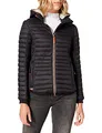 Produktbild: camel active Damen leichte Steppjacke mit Abnehmbarer Kapuze Schwarz, womenswear-44