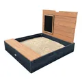 Produktbild: AXI Mandy Sandkasten aus FSC Holz mit Sitzbank, Stauraum, Deckel & Kreidetafel