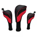 Produktbild: Golf Schlägerkopfhüllen 3 Stück Golf Driver Wood Head Club Covers Equipment P...