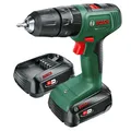 Produktbild: Bosch Akku-Bohrschrauber EasyImpact 18V-40, 2 x Akku PBA 18V 2.0Ah 06039D8108