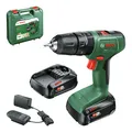 Produktbild: Bosch Akku-Bohrschrauber EasyImpact 18V-40 mit 2x Akku 2 Ah - im Tragekoffer - 06039D8108