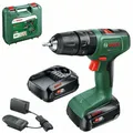 Produktbild: Bosch Akku-Schlagbohrmaschine EasyImpact 18V-40, incl. 2x Akku PBA 2 Ah