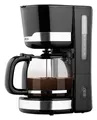 Produktbild: ECG KP2115 12 Tassen Filterkaffeemaschine 1,5 l  Schwarz, Edelstahl