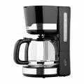 Produktbild: ECG KP 129 Kaffeeautomat Kaffeefiltermaschine Kaffeemaschine schwarz / Edelstahl