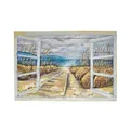 Produktbild: Garden Pleasure Wandbild 3D Meerblick, Metall