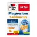 Produktbild: DOPPELHERZ Magnesium+Calcium+D3 Brausetabletten 90 St.
