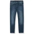 Produktbild: Pierre Cardin 5-Pocket-Jeans PIERRE CARDIN LYON TAPERED dark blue used mustache 34510 8048.6816 - blau W33 / L30