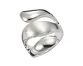 Produktbild: Vivance Fingerring 925 Silber rhodiniert glanz matt