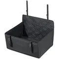 Produktbild: Hunde Autositz Hunde Rücksitz Rückbank Hundesitz Auto 75x58x50cm Schwarz