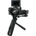 Produktbild: AGFA Photo Vlogging-Set: Kamera VLG-4K mit Weitwinkelobjektiv, Powerbank-Stativ, Fernbedienung und Mikrofon (VLG4KDIG)