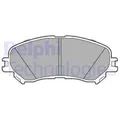Produktbild: DELPHI Bremsbeläge Bremsbelegsatz vorne für Renault Espace V Talisman