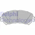 Produktbild: Bremsbelagsatz Scheibenbremse vorne Delphi LP3275 für RENAULT