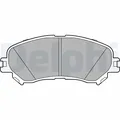 Produktbild: DELPHI LP3275 Bremsbelagsatz, Scheibenbremse für RENAULT