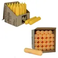 Produktbild: 25 Stabkerzen Gelb 100 x 22 mm Kerzenfarm Kerzen Candle