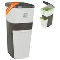 Produktbild: Mülleimer Küche 3 Fächer Groß Mülltrennsystem 70 Mülltrennung Mülltrenner Abfallsammler Müllsortierer 3Fach Müllsystem Küche Abfall & Recycl