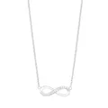 Produktbild: s.Oliver Damen Halskette 925 Silber Unendlich 42+3cm 2012527
