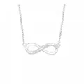 Produktbild: NEW s.Oliver Damen Kette 2012527 Halskette Unendlich Infinity Schmuckkette