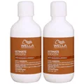 Produktbild: Wella Ultimate Smooth Shampoo 2 x 100 ml für trockenes Haar Step 1 Set