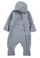 Produktbild: Sterntaler Unisex Baby Overall, Grau (Silber Melange), 56