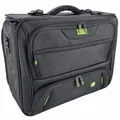 Produktbild: OECOVERDE Soft Pilotenkoffer aus RPET in schwarz 46208 | Leichtgewicht mit Laptopfach, Fächertasche, Schultergurt | Aktenkoffer, Laptopkoffer