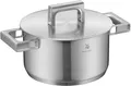 Produktbild: WMF Fleischtopf Ultimate Cool+, Cromargan Edelstahl 18/10 (20 cm, 1-tlg., 3,4l), Induktions Topf mit Innenskalierung