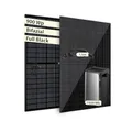 Produktbild: VALE Balkonkraftwerk Bifazial 900 Wp Full Black mit EcoFlow Stream Ultra 1.920 Wh Solarbatterie - Wechselrichter Integriert - 2X 450 Wp Solarpanels - 1,5m AC-Kabel