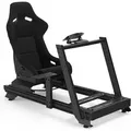 Produktbild: VDD Gaming – Sim-Racing-Cockpit – Rennsitz – Sim-Racing – Rennsimulator - Schwarz