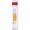 Produktbild: Victorinox Swiss Classic, Gemüsemesser, 2tlg, 8cm, gerade, mittelspitz, gelb, box (8 cm) (6.7608.2C1)