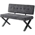 Produktbild: B&D Home Sitzbank, Anthrazit, Metall, 120x48x56 cm, Esszimmer, Bänke, Sitzbänke