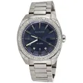 Produktbild: Herren Neu Gucci GC2570 Original Diamant Uhr YA142303 Blau Zifferblatt 41mm 1.82