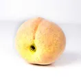 Produktbild: artplants.de Künstliche Pfirsich rot - gelb, samtig, 7,5cm, Ø 7,5cm - Künstliche Früchte - Künstliches Obst