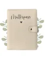 Produktbild: Mutterpasshülle für Deutschen Mutterpass, Mutterpass-Schutzhülle zur Aufbewahrung von Impfpass usw, Geschenk für Schwangerinen und Zukunftige Mütter - Sky