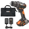 Produktbild: Worx Akku-Bohrschrauber WX100 mit Akku 20V, Ladegerät und Tasche
