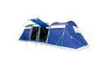 Produktbild: Skandika Tunnelzelt Montana 8 Sleeper Protect Familienzelt mit 3-4 schwarzen Schlafkabinen, Personen: 8 (Sleeper Technologie, Moskitonetz an den Haupteingängen/Schlafkabinen), eingenähter Zeltboden, wasserdicht, 5000 mm Wassersäule, Gruppenzelt