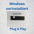 Produktbild: SSD Festplatte Crucial P310 PCIe Nvme windows vorinstalliert