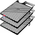 Produktbild: KADAX Abstreifgitter, 39 x 28 cm, Farbgitter aus Kunststoff, großes Malergitter für Farbe, Malerzubehör, Abstreichgitter, Abtropfgitter, Malerwerkzeug, Farbabstreifer (3, schwarz)