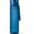 Produktbild: Trinkflasche 1L Sport Flasche Schraubverschluss BPA frei für Kohlensäure Vinsun - Blau