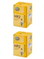 Produktbild: 2x HELLA STANDARD R2 (BILUX) HALOGEN GLÜHLAMPEN 12V 45/40W P45T | 8GD 002