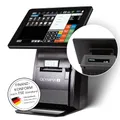 Produktbild: Olympia T210 Kasse für Gastronomie & Handel | Elektronisches Kassensystem mit Touchdisplay | 10 Zoll Touchscreen Monitor | Registrierkasse TSE | Thermodrucker & LCD-Anzeige | Bondrucker (T210)