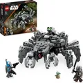 Produktbild: LEGO 75361 Star Wars Der Spinnenpanzer, Baubares Mandalorianer-Spielzeug mit verbundenen Teilen, 2 Minifiguren, Grogu Baby Yoda-Figur und Dunkelsch... - Bronze