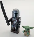 Produktbild: Din Djarin Mando & Grogu 75361 Star Wars Mandalorian LEGO® Minifigur Neu