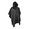 Produktbild: Mil-Tec Regenponcho Schwarz Einheitsgröße