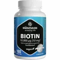 Produktbild: BIOTIN 10 mg hochdosiert vegan Tabletten 180 St PZN16018634
