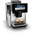 Produktbild: SIEMENS Kaffeevollautomat EQ900 plus TQ903DZ3, automat. Reinigung und Entkalkung, App-Steuerung, intuitives Full-Touch-Display, Barista-Modus, Geräuschreduzierung, Premiummahlwerk, 1500 W, edelstahl